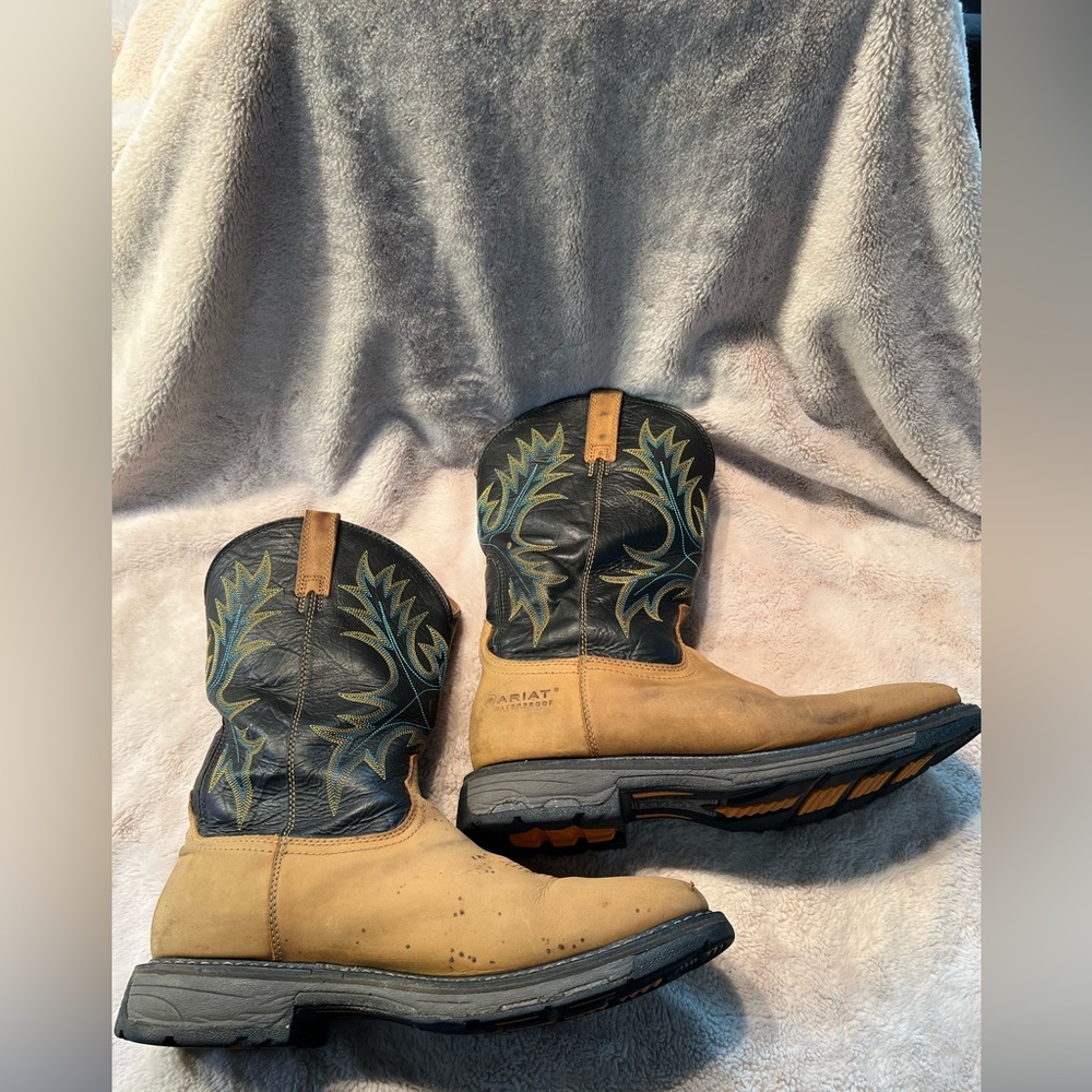 Ariat Workhog boot waterproof 14 D - Picture 5 of 8